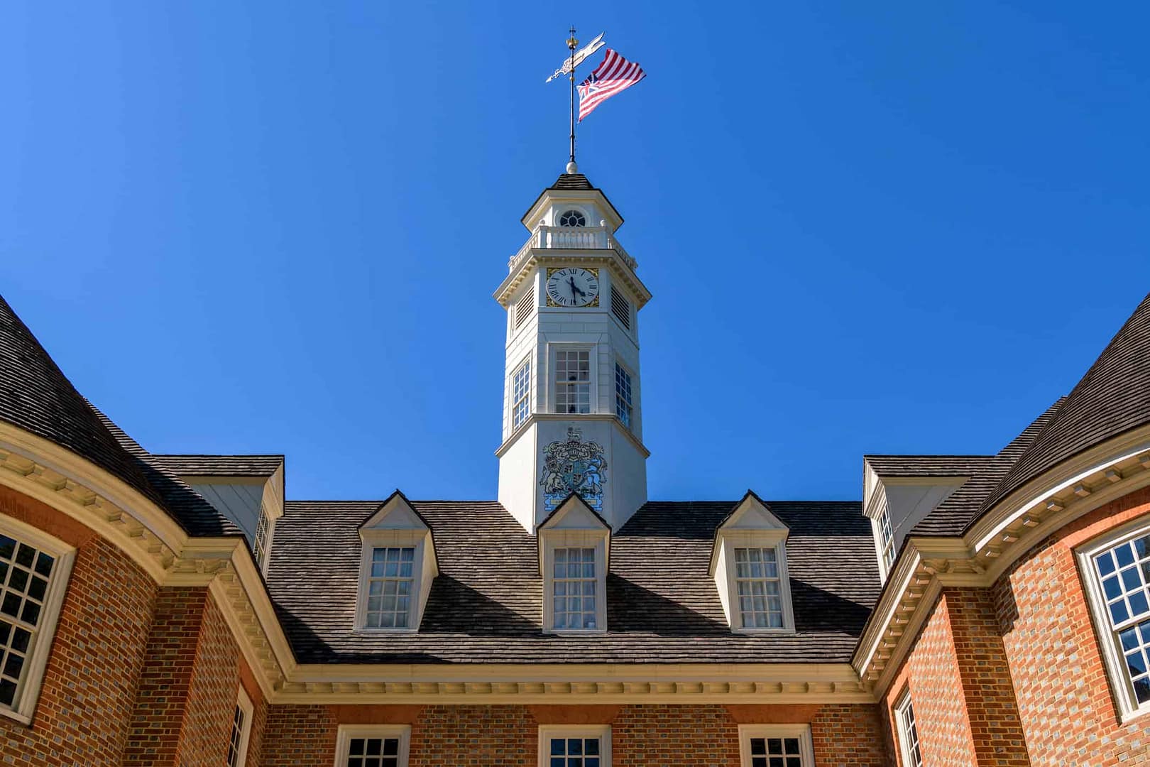 The Capitol building cupola in Williamsburg, VA, representing the local stewardship and fiduciary commitment of Capitol Landing Wealth.